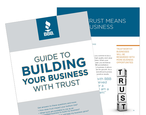 BBB Guide to Building a Better Business With Trust